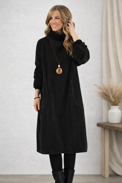 Emilie | Abito a collo alto