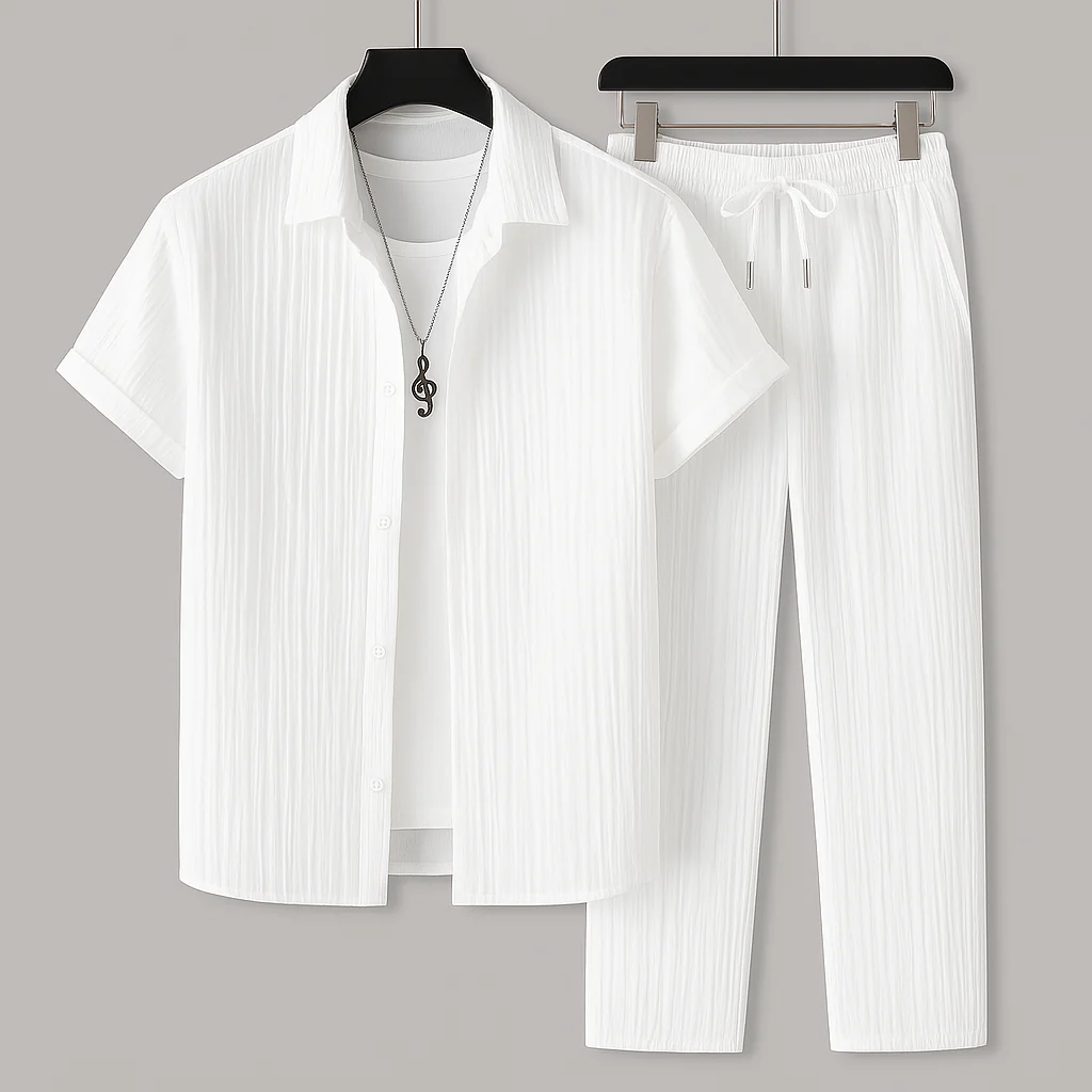 CAVARI | SET CAMICIA PANTALONE